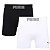 Kit Cueca Boxer Masculina Sem Costura Puma 2 Unidades - Branco/Preto - Imagem 1