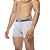 Cueca Boxer Keeper Microfibra Masculina - Cinza Prata - Imagem 2