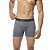 Cueca Boxer Keeper Microfibra Masculina - Cinza Chumbo - Imagem 1