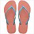 Havaianas Slim Logo Pop Up Ref:4119787 - Rosa Peach - Imagem 1