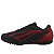 Chuteira Society Penalty Bravo XXII - Preto/Vermelho - Imagem 2