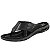 Chinelo Pegada em Couro Com Amortecimento AMORTECH - Preto - Imagem 1