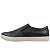 Tênis Pegada Em Couro Casual Slip On Masculino - Preto - Imagem 2