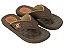 Chinelo Cartago Egeu III Dedo AD Ref:12287 - Marrom/Caramelo/Marrom - Imagem 1