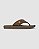 Chinelo Cartago Egeu III Dedo AD Ref:12287 - Marrom/Caramelo/Marrom - Imagem 5