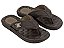 Chinelo Cartago Egeu III Dedo AD Ref:12287 - Marrom/Marrom - Imagem 1