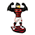 Brinquedo Mascote Urubuzão Colecionável Flamengo Grande - Imagem 1