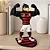 Brinquedo Mascote Urubuzão Colecionável Flamengo Grande - Imagem 4