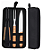 10 Kit Churrasco 3 Peças Personalizado Logo Nome etc - Imagem 1