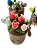 kit Vasinhos de Madeira Personalizados - Flores Artificiais - Dia das Mães - Imagem 7
