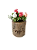 kit Vasinhos de Madeira Personalizados - Flores Artificiais - Dia das Mães - Imagem 10