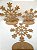 Totem Floco de Neve - Decoração Festa Infantil - Mdf Crú - Kit 3 Unidades - Imagem 2
