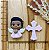 BISCUIT KIT ANJINHO E CRUCIFIXO ROSA NOVO - Imagem 1
