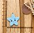 BISCUIT ESTRELA AZUL BEBÊ - Imagem 1