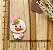 BISCUIT BONECO DE NEVE ROSA - Imagem 1