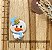 BISCUIT BONECO DE NEVE AZUL - Imagem 1