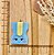 BISCUIT APONTADOR AZUL - Imagem 1