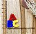 PINGENTE ABC-VERMELHO,AZUL E AMARELO - Imagem 1