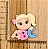 BISCUIT MENINA ABC CORES CANDY - Imagem 1