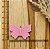 BISCUIT BORBOLETA G ROSA - Imagem 1