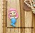BISCUIT SEREIA ROSA COM AZUL - Imagem 1