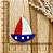 PINGENTE BISCUIT BARCO SAILOR - Imagem 1