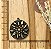 PINGENTE METAL MEDALHA EDELWEISS OURO VELHO - Imagem 1