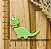 BISCUIT DINOSSAURO VERDE BB - Imagem 1