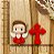 BISCUIT KIT ANJINHO VERMELHO - Imagem 1