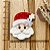 BISCUIT PAPAI NOEL TOUCA COM BOLINHA - Imagem 1