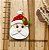 BISCUIT PAPAI NOEL DETALHE TOUCA - Imagem 1