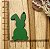 PINGENTE COELHO MDF 5CM - UNID - Imagem 9