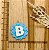 PINGENTE BISCUIT LETRA B - Imagem 1