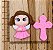 KIT BISCUIT ANJINHO ROSA CHICLETE LUXO - Imagem 1