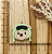BISCUIT URSINHO AVIADOR TOUCA VERDE CLARO - Imagem 1