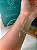 Pulseira Trevo Verde Esmeralda com Microzirconias - Inspiração Pulseira Virginia Van Cleef - Imagem 2