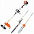 Roçadeira Lateral Multifuncional Vulcan VRM330 33CC 1,3HP 2T Com Podador De Galhos e Podador De Cerca Viva - Imagem 1