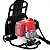 Roçadeira Profissional Nakashi C270N Á Gasolina 25,4cc Motor 2 Tempos Com Lâmina de Vídia - Imagem 5