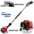 Derriçadeira Profissional Nakashi DD2L262ML Derriçador Duplo Pro 2 Haste 1500mm com Motor 25,6cc - Imagem 3