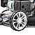 Carrinho Cortador De Grama Nakashi LR225 À Gasolina 4 Tempos 6,5 HP 1100 m2/h Partida Manual Com Coletor Reciclador Descarga Lateral e Traseira - Imagem 3