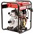 Motobomba Autoescorvante Kawashima DW236E 2" 4,2HP 211cc À Diesel Partida Elétrica - Imagem 1