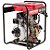 Motobomba Autoescorvante Kawashima DW220HE 2" 7HP 296cc À Diesel Alta Pressão Partida Elétrica - Imagem 1