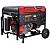 Gerador Trifásico Kawashima GG6000ET 6000W 60Hz 74dB À Gasolina Partida Elétrica E Manual 220V Com Rodas - Imagem 1