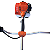 Roçadeira Lateral 5 Em 1 Duratork DR620P5 Profissional À Gasolina 2T 62cc 3HP Com Cabeçote de Nylon Recarga Rápida + Kit EPI's - Imagem 3