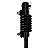 Amortecedor Para Broca E Perfurador De Solo Duratork DAP227P Encaixe Redondo 20mm Com Pino E Trava - Imagem 1