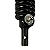 Amortecedor Para Broca E Perfurador De Solo Duratork DAP227P Encaixe Redondo 20mm Com Pino E Trava - Imagem 2