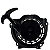 Tampa Puxador De Partida Fácil Duratork DTP623U Para Motores 2T 62cc / 63cc - Imagem 1
