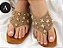 Chinelo Borboleta Lary Ouro - Imagem 2
