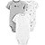 Kit com 3 Bodies Carter's Manga Curta - Elefante - Imagem 1