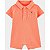 Romper Carter´s - Alaranjado com Gola e Bolso - Imagem 1